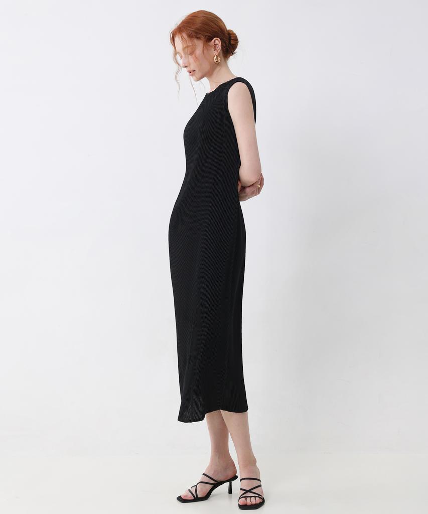 PLEATSMOOD Nuri Sleeveless Pleated Dress