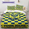 Name Custom Sint-Truidense VV Pattern Bedding Set Quilt Cover Pillowcase Home Decor Gift (1 * duvet cover + 2 * pillowcase, without core)