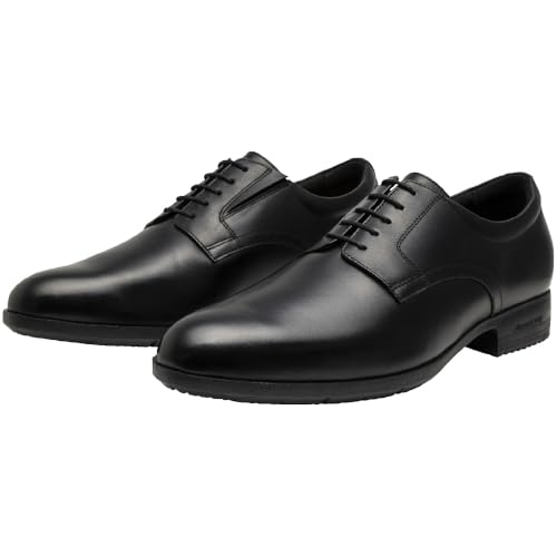 Mizuno Exlite PT 2 Walking Shoes, Wide, Lightweight, Casual Leather Shoes, Men's, Black, Size 26.0 cm, 3E