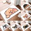 Cute Dogs Printing Carpet Cartoon Door Mat Durable Easy To Clean Indoor and Outdoor Foot Rug Welcome Mat Fashion Home Decoration