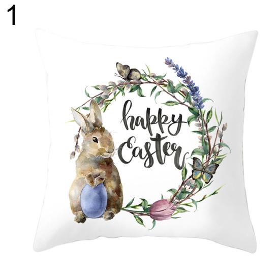 

Талос Пасхальный мультфильм кролик велосипед наволочка чехол подушка домашний диван автомобильный декор