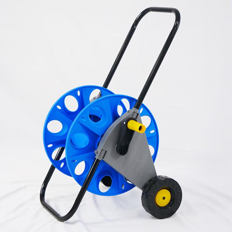 Garden Hand-Crank Hose Reel Cart