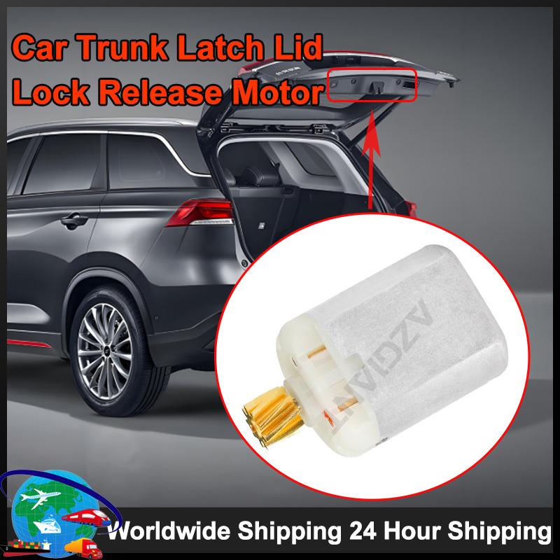Azgiant B345702 301551 Car Trunk Latch Lid Lock Release motor 12V For VW Tiguan/Touareg CR7 Mk3/Jetta MK6/Passat B7 Seat Arona