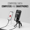 Rode NT-USB+ USB Microphone with Cardioid Pickup Pattern and Headphone Output