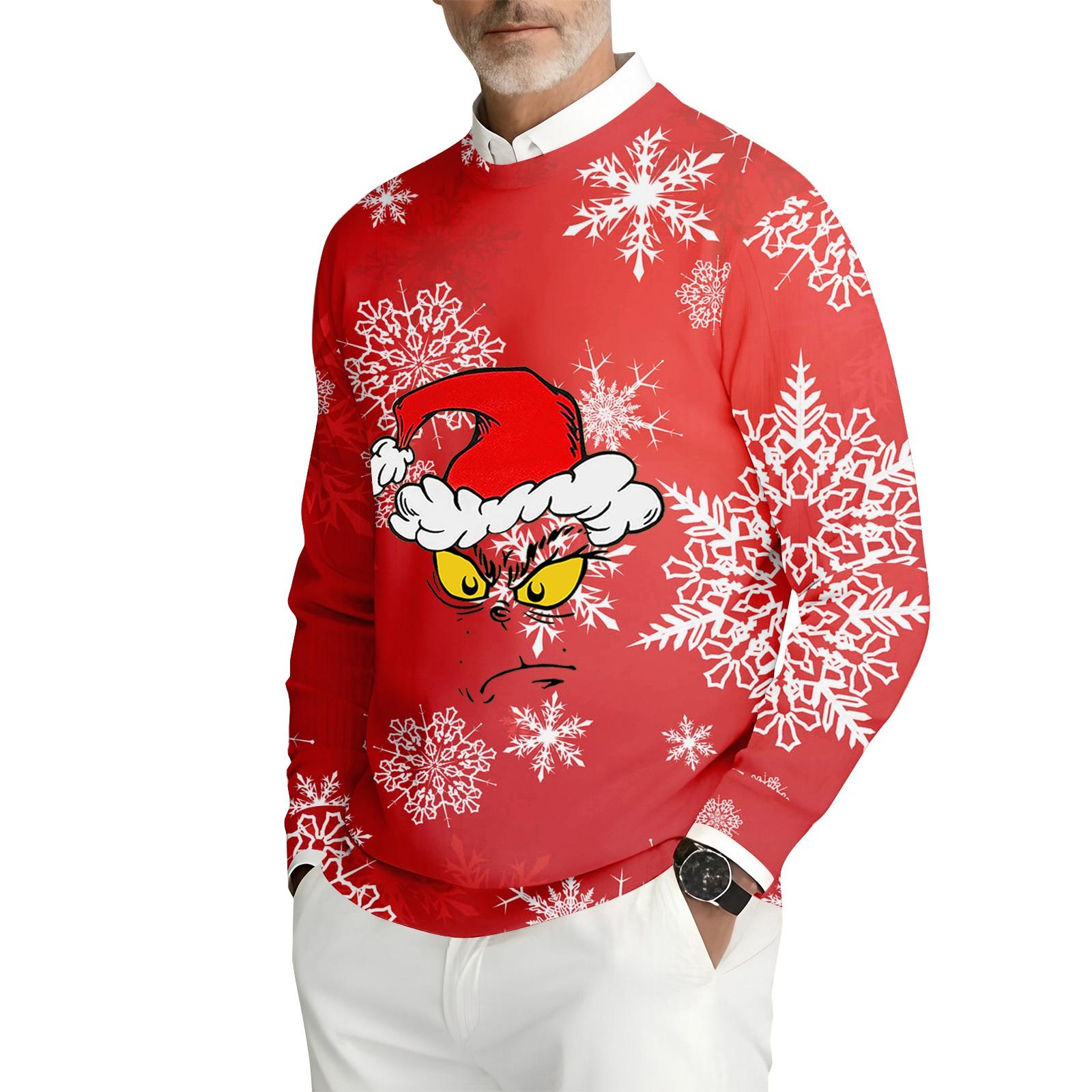 

Мужская толстовка с круглым вырезом и длинными рукавами из рубчатого трикотажа XL розовый