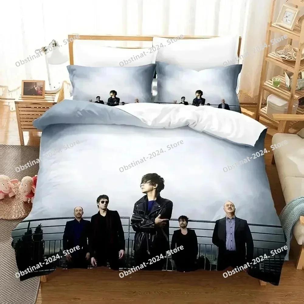 Fashion Rock Indochine Bedding Set Printed single Comforter Quilt Bed Cover Duvet Cover Pillow Case 3 Pieces Set Kids Adult Size