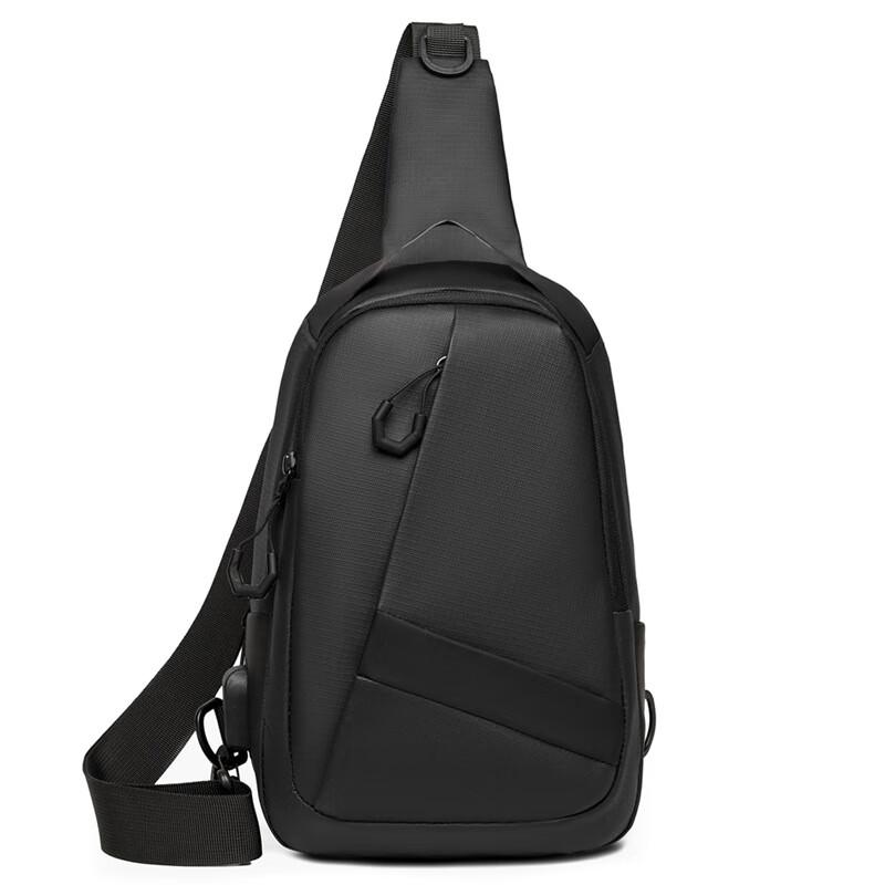 

OEING Men s Casual Large Capacity Chest Bag