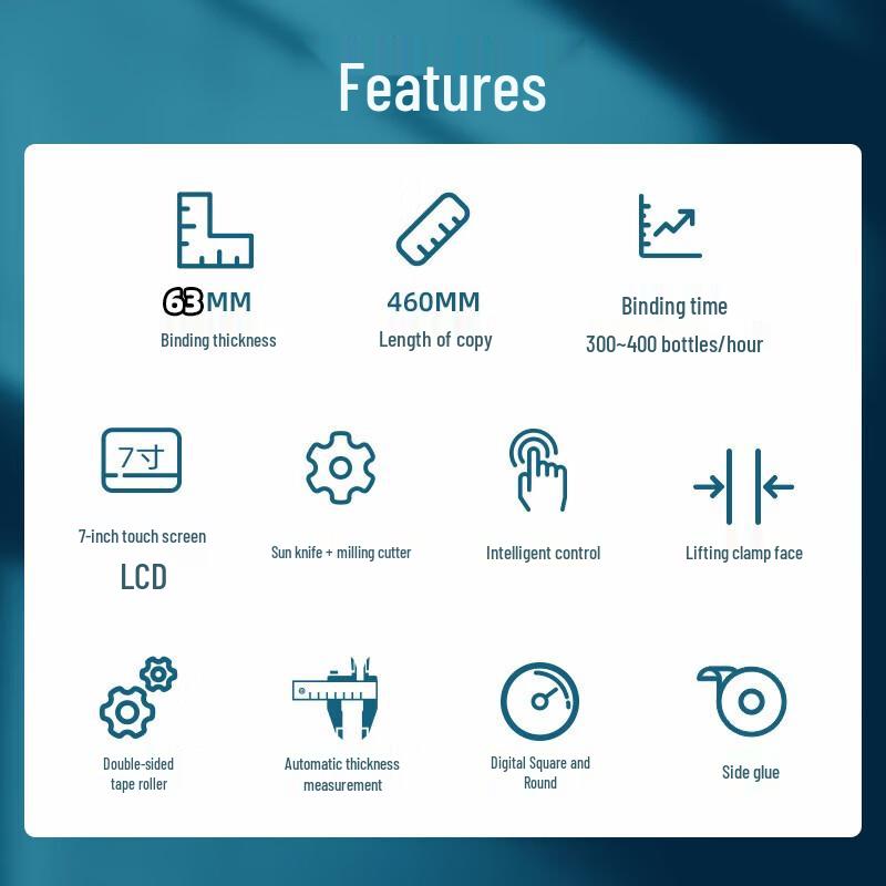 INGYE A3 Fully Automatic Wireless Perfect Binder