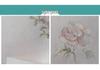 Light Purple 3D Floral Embossed Wallpaper for Bedroom, Living Room, Hotel, or Beauty Salon
