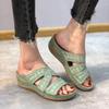 Women's Wedge Slippers Fashion Casual Sandals Summer Open Toe Beach Slippers for Women Non-Slip Platform Sandals Sandalias Mujer