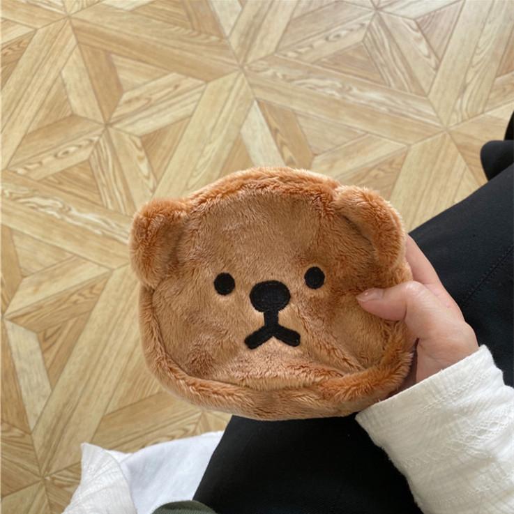 

1 шт., мини-кошелек для монет в форме животного, милый поросенок, мультяшные плюшевые кошельки, креативный милый кошелек для ключей с деньгами, детский кошелек, аксессуары 14*12cm