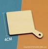 Diy Mini Wooden Board Cake Base Pizza Tray Simulation Food Play Ultra-Light Clay Decoration Doll House Small Ornament