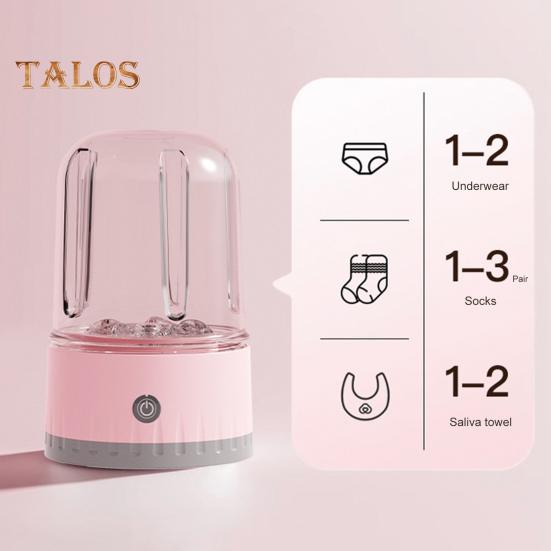 Underwear Washer Socks Laundry Machine Large Capacity Compact Design Portable Rechargeable Cordless Mini Washing Machine