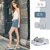 Platte pantoffels heldere diamanten sandalen casual high-end mode halve dweil 2026 zomer buitenschoenen