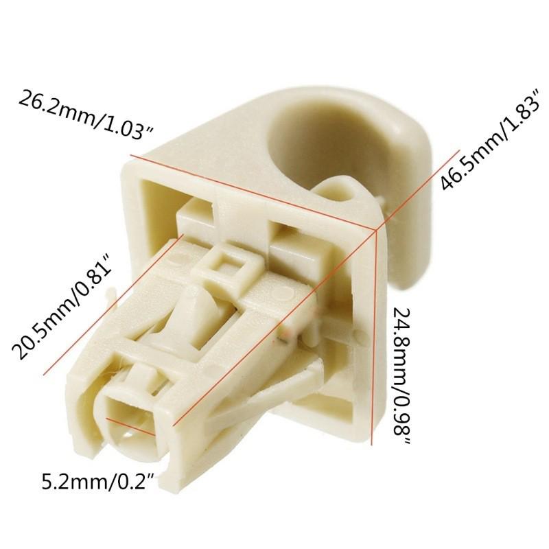 Compatible Sun Visor Clips 74348-06030 for Toyota Corolla, Camry, and Similar Vehicles