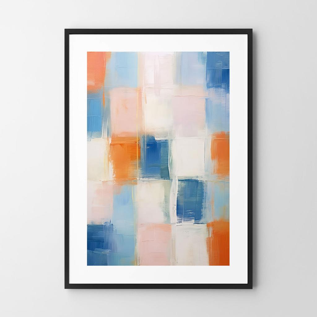 Poster Abstraction Colorful Posters