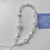 Fashionable ins style phone chain bag chain crystal bead hanging rope