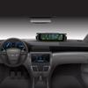 Solar Car Digital LCD Clock & Temperature Display Dashboard Clocks Backlight Electronic Screen Temperature Clock