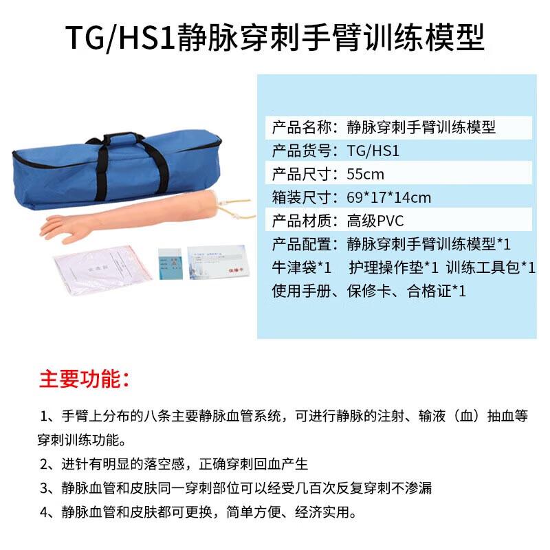 Human Arm Venipuncture & Injection Practice Model