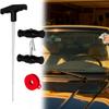 Auto Glass Removal Tools T-shaped Steel Vintage Auto Repair Tackle Auto Glass Tools For Cutting Fixing Glazing De-icing Window