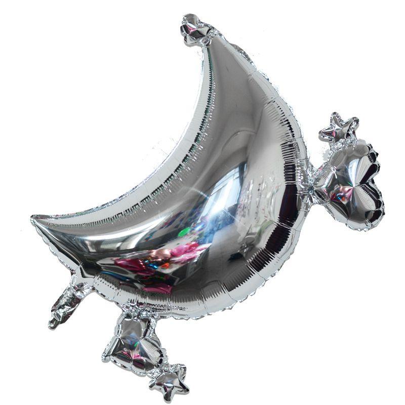 Durable Moon Star Party Decor With Balloon Banner For Eid And Ramadan