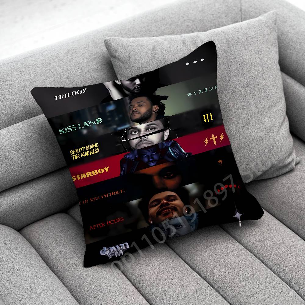 Cuscino Decorativo Quadrato The W-Weeknd After Hours Starboy Xo Per 30X30Cm 40X40Cm 45X45Cm 50X50Cm 55X55Cm
