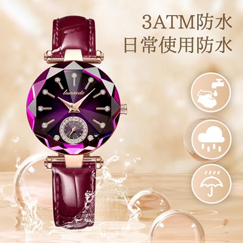 Women's Analog Quartz Wristwatch with Leather Strap, Slim Fit, Stylish, Waterproof, Ultra-Thin, Simple Design, Popular for Casual Fashion, Business, W