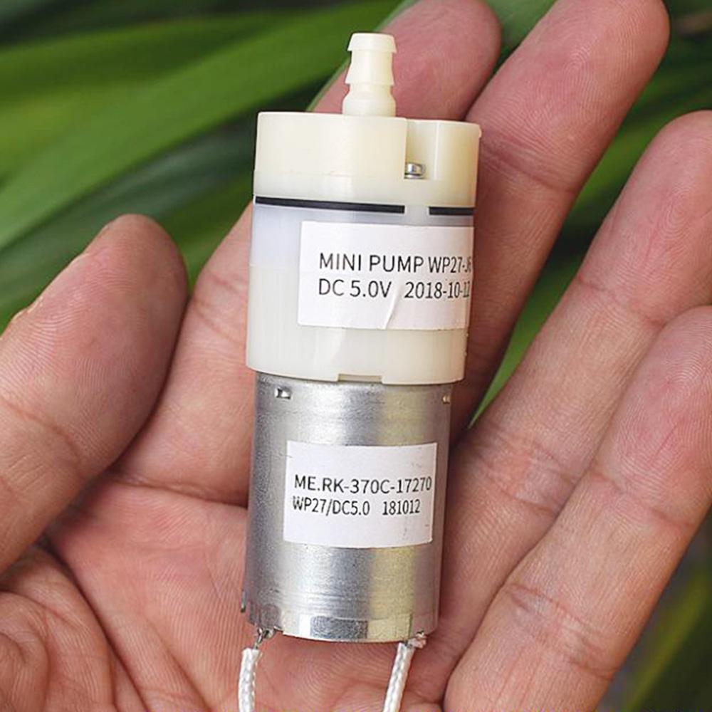 High Quality Mini Monitor Diaphragm Pump DC 5V-12V Mute Large Air Volume 370 Air Pump Oxygen Pump Aquarium Medical Fish Tank For