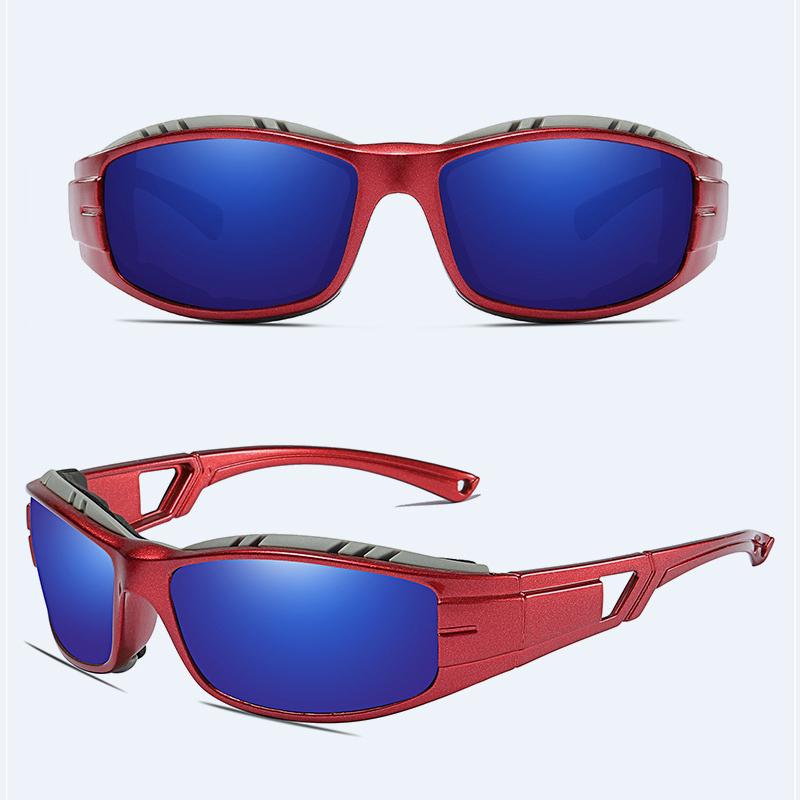 Ochelari de soare polarizați Ochelari de soare pentru bărbați Sport în aer liber Ciclism Bicicletă Ochelari polarizați rezistenti la praf