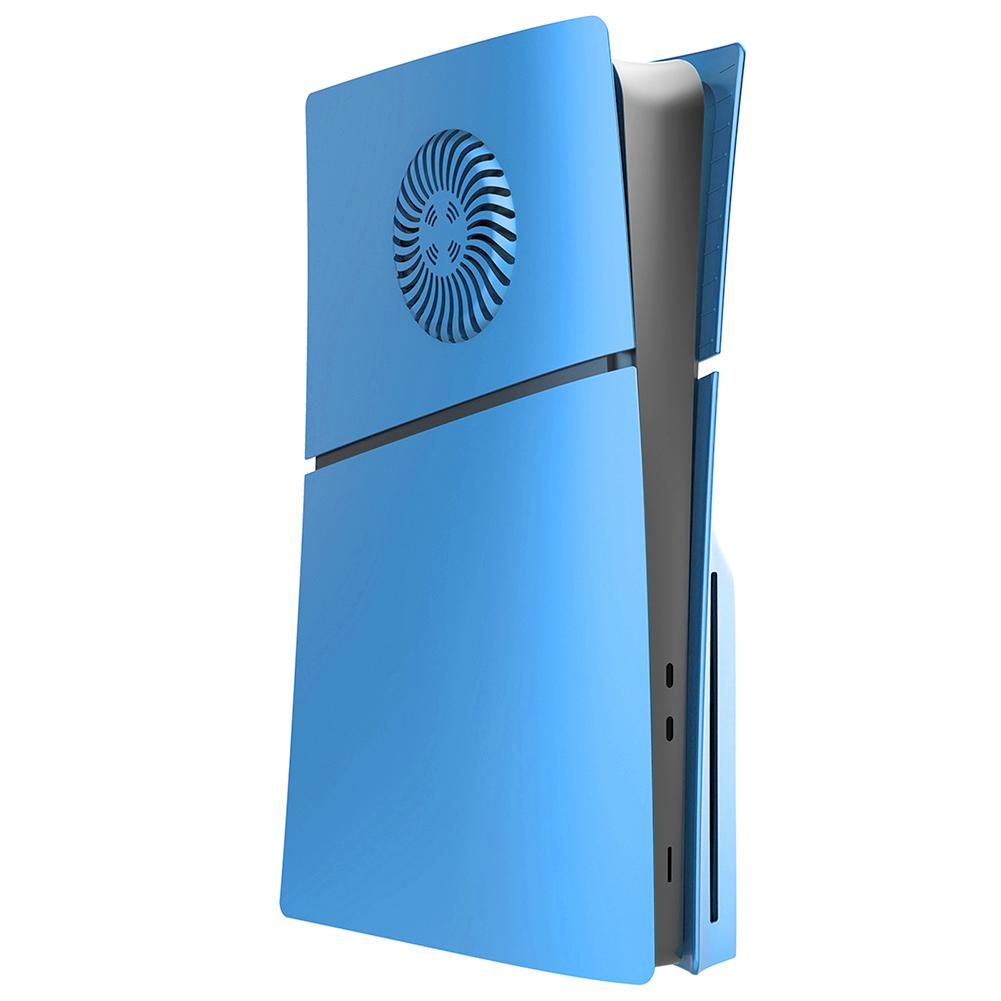 Náhradní pouzdro pro konzoli PS5 Slim Digital/Disc Edition, odolné proti poškrábání, krycí desky s chladicími otvory, ochranný kryt