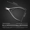 Handmade Stainless Steel Russian Cuticle Nippers - Swallowtail Nail Scissors and Clippers
