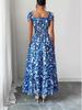 Elegant Summer Long Dress - European & American Style Women's Clothing