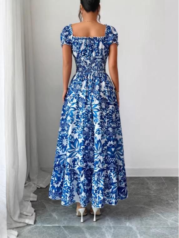 Elegant Summer Long Dress - European & American Style Women's Clothing