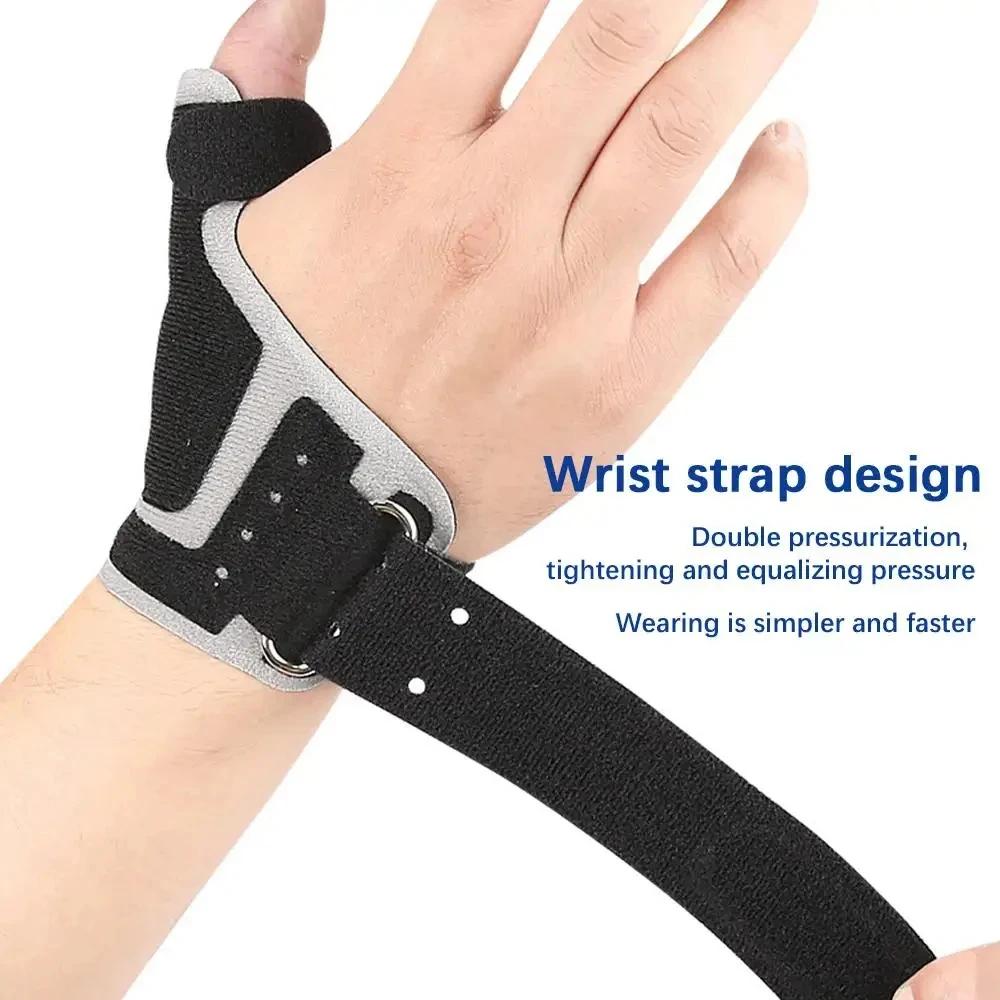 1Pcs Reversible Thumb & Wrist Stabilizer Splint For Trigger Finger, Arthritis, Tendonitis, Sprained And Carpal Tunnel Supporting
