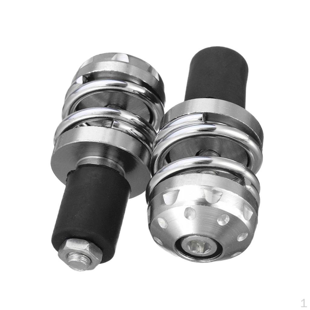 Пара 7/8  МОТОЦИКЛ АНТИВИБРАЦИОННЫЕ ЗАГЛУШКИ НА КОНЦЫ РУЛЯ ГРИПСЫ ЗАГЛУШКИ 22ММ