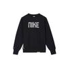 Nike Geruite Alfabet Print Pullover Sweatshirt Heren Tops Zwart FD9744-010