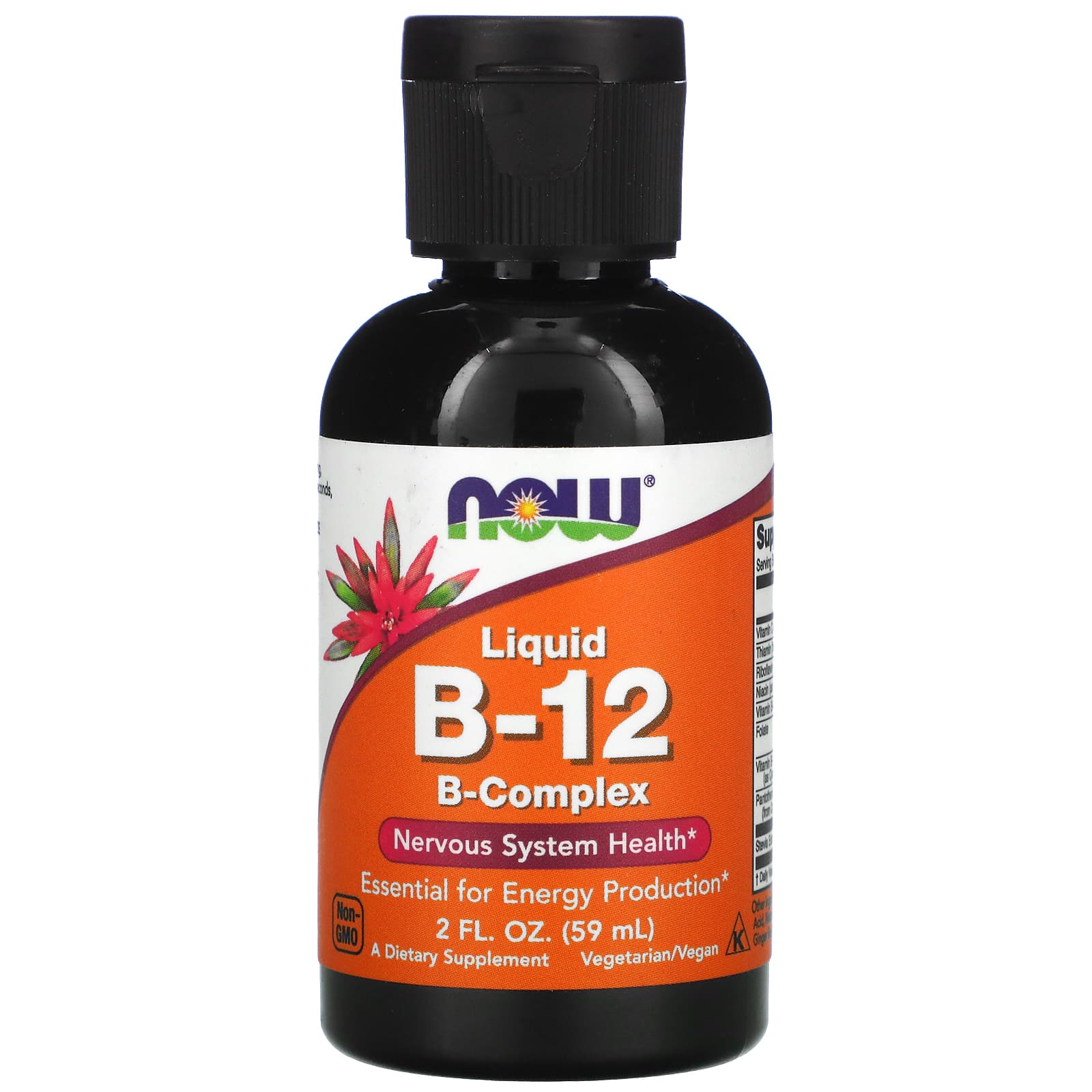 

Liquid B-12, B-Complex, 2 Fl Oz (59 Ml)