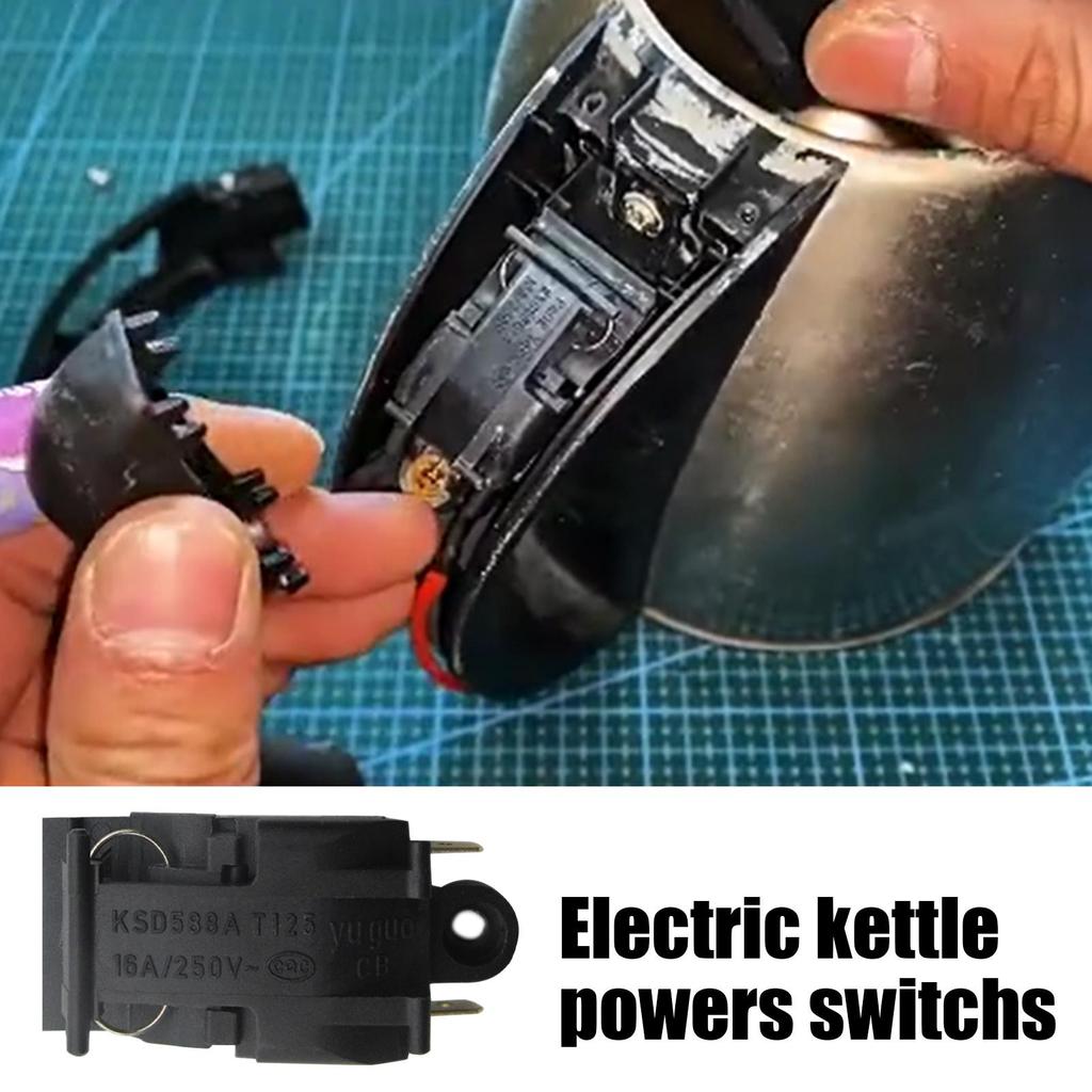 Electric Kettle Steam Button Thermostat Button Temperature Monitoring Replacement Part With Real-Time Protection Fitting