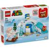 LEGO Super Mario Pinguin Eltern-Kind Schnee Abenteuer Spielzeug Geschenk Geburtstag Block Weihnachten Mario Waren Spiel 71430