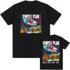 Bigger Than You Think Tour2026 T-Shirt Simple Plan Band Schwer Unisex-T-Shirts Baumwolle Sommer Unisex Streetwear Kurzarm Oberteile