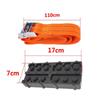 1/2/4Pcs For Snow Mud Ice Tire Chain Straps Car Tire Traction Blocks Emergency Snow Mud Sand Durable PU Anti-Skid
