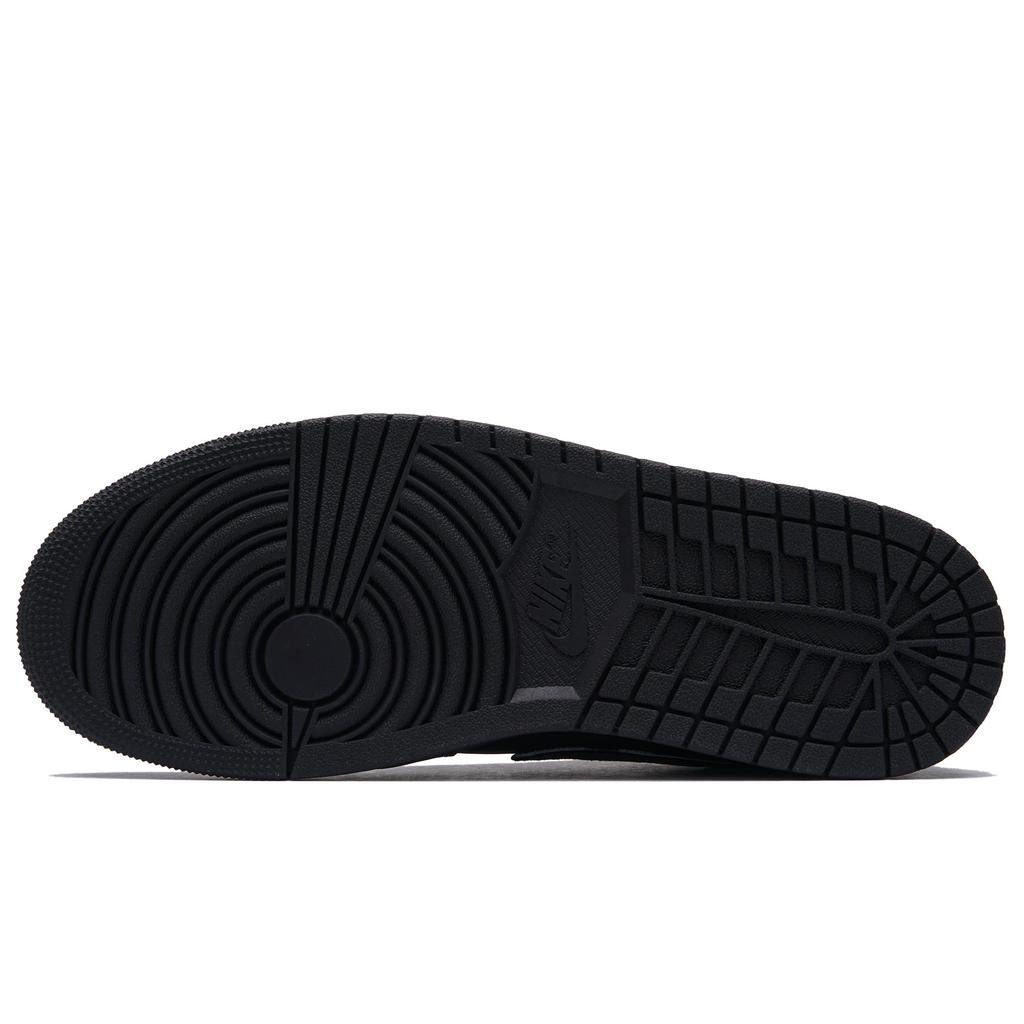 Jordan Air Jordan 1 'Void Crack' Low Top Vintage Basketball Shoes Unisex Black White 553558-043(Team734-)