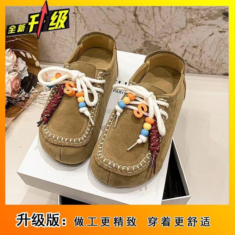 2025 new Baotou Birkenstock height increase comfortable versatile casual big head thin slippers fashion casual two wear women's shoes