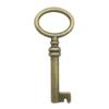 Retro Antique Bronze Color Key DIY Alloy Accessories Fashion Personality Love Pendant