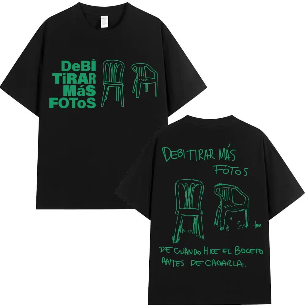 DTMF Deb Tirar Ms Fotos Graphic T Shirt Bad Bunny 2026 Unisex Unisex New Album Tshirt Oversized Casual Streetwear Tees Unisex