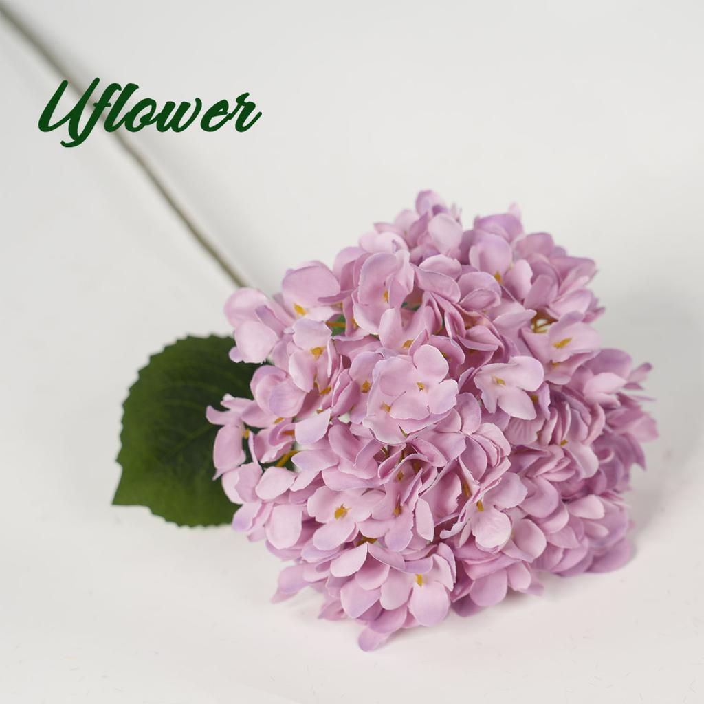 58cm Artificial Flowers Silk Hydrangea Bouque for Wedding Home Party Living Room Table Decoration Accessories