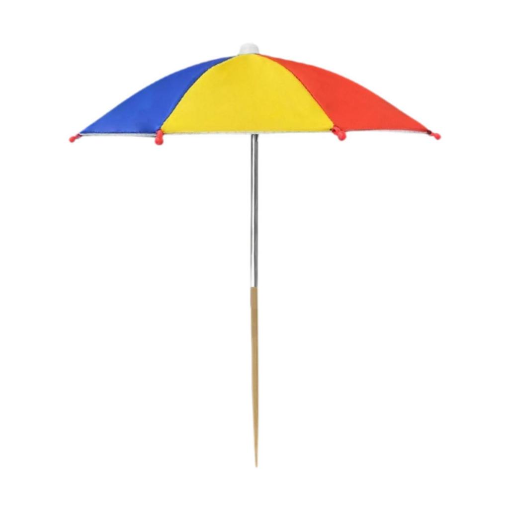Mini Sunshade Umbrella for Potted Plants Patio Protection Wind Resistant Garden Flower Bed Shade