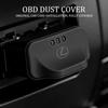 For Car OBD Diagnostic Interface Protective Cover Auto Interior Accessories RX350 IS250 CT200h ES250 ES300h NX300h IS200