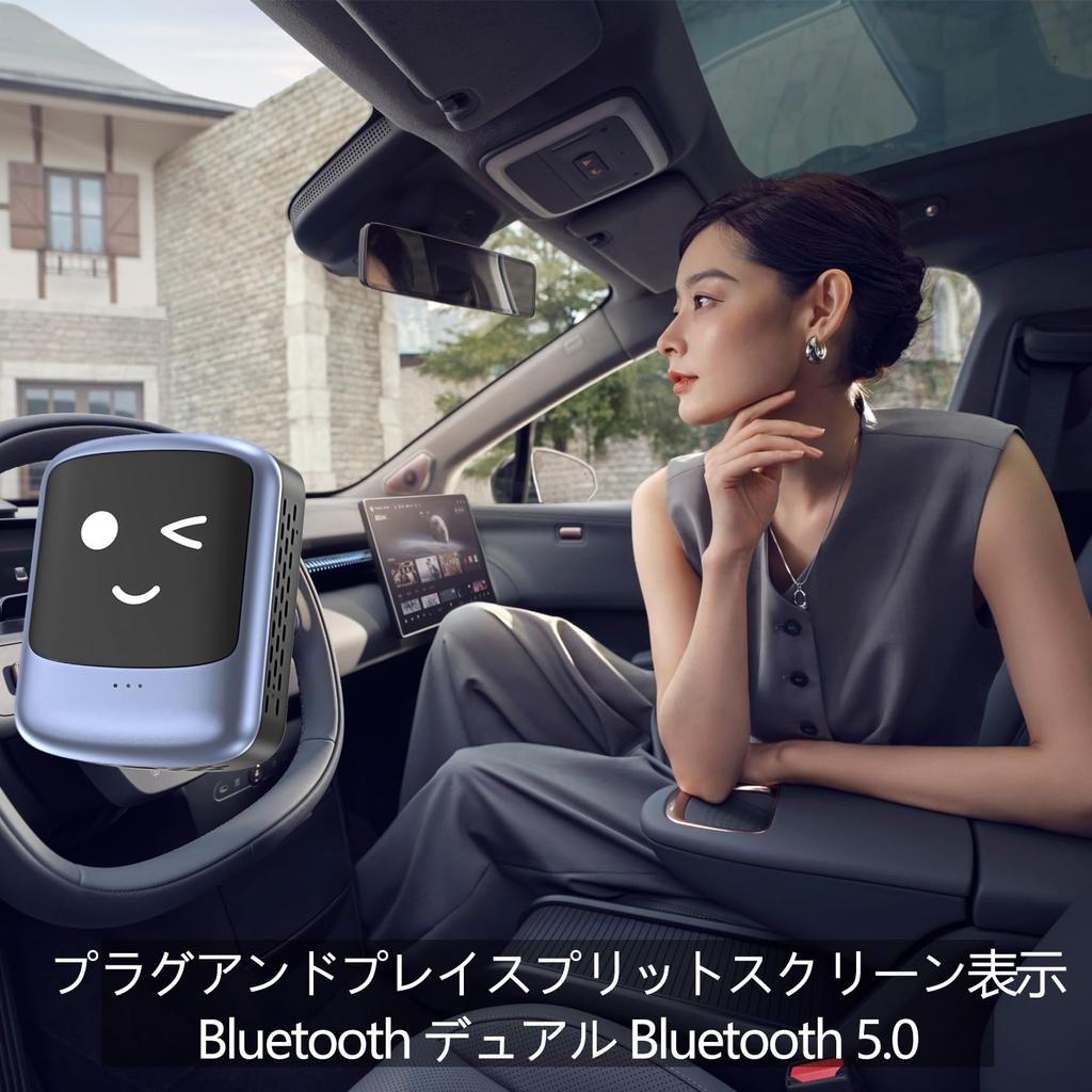 AUSATOYN AiBox Nano Wireless CarPlay Android 13 Ai Box CarPlay Ai Box 2025 Watch Netflix in the Watch YouTube in the Watch YouTube on Your Car