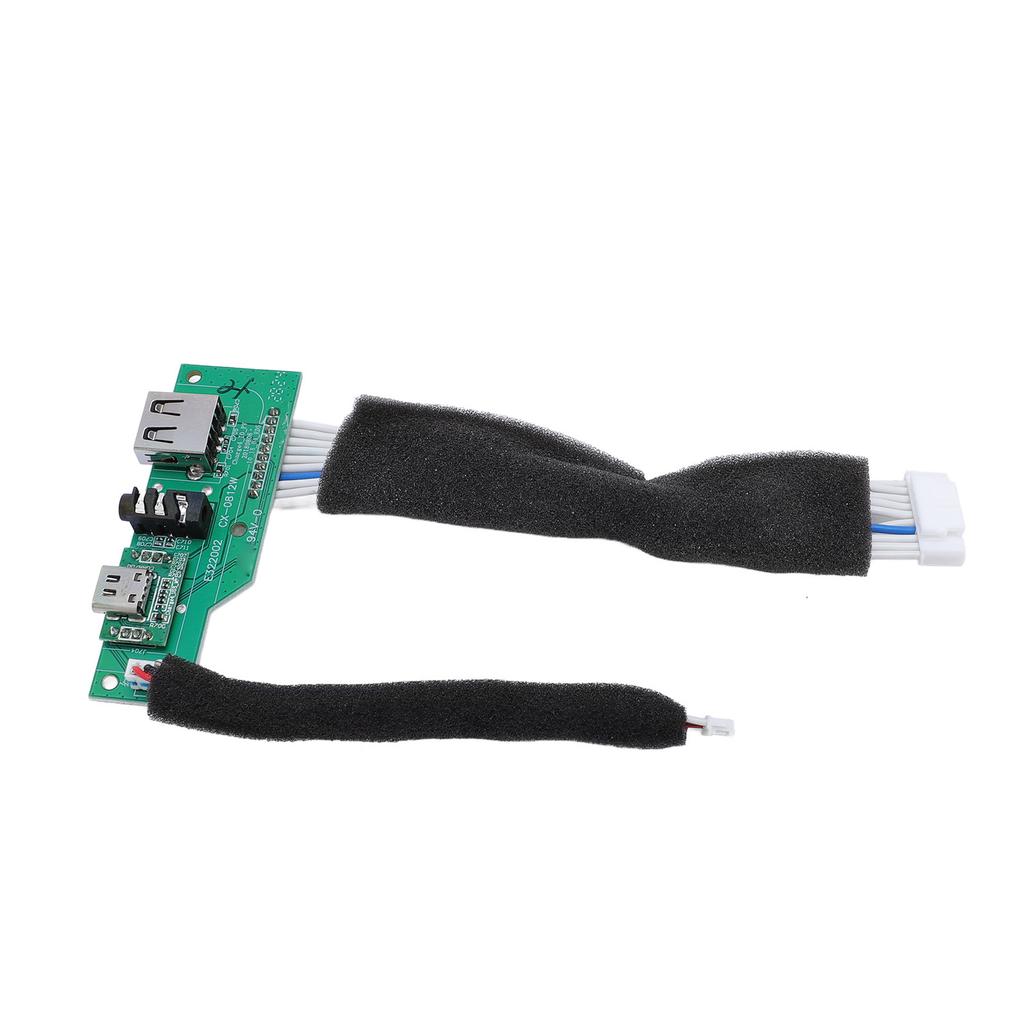 Lautsprecher Ladeanschluss Platine PCB Grün USB 3,5mm Soundbuchse TYEPE C Lautsprecher Ladeanschluss Strom